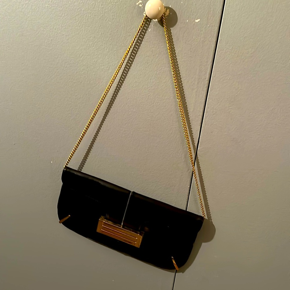 Black vintage crossbody